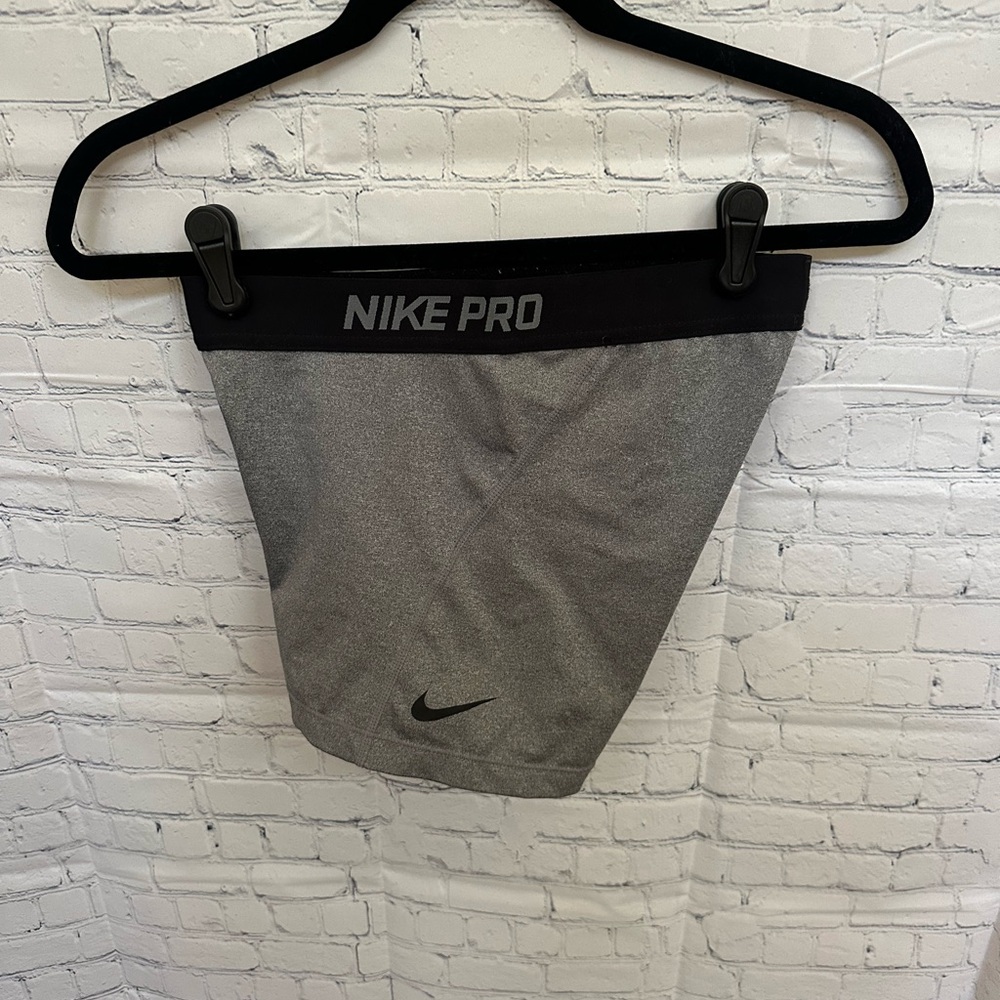 Nike Pro Gray Bike Shorts 3 IN